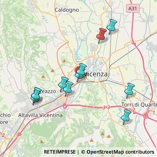 Mappa Via Konrad Adenauer, 36100 Vicenza VI, Italia (4.12727)