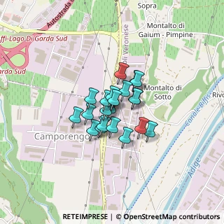 Mappa Via dell'Industria Est, 37010 Rivoli Veronese VR, Italia (0.23182)