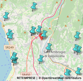 Mappa Via dell'Industria Est, 37010 Rivoli Veronese VR, Italia (5.7015)