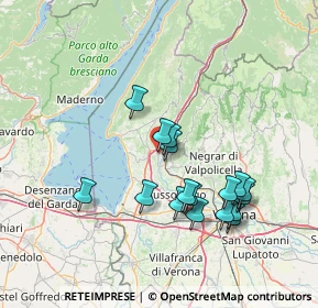 Mappa Via dell'Industria Est, 37010 Rivoli Veronese VR, Italia (13.58588)