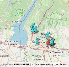 Mappa Via dell'Industria Est, 37010 Rivoli Veronese VR, Italia (12.67273)