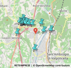 Mappa Via dell'Industria Est, 37010 Rivoli Veronese VR, Italia (1.5755)