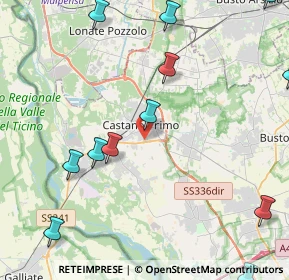 Mappa Angolo, 20022 Castano Primo MI, Italia (6.05923)