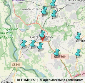 Mappa Angolo, 20022 Castano Primo MI, Italia (4.12636)