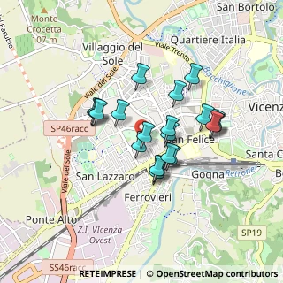 Mappa Piazza del, 36100 Vicenza VI, Italia (0.6815)