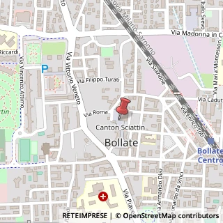 Mappa Piazza Aldo Moro, 4, 20021 Bollate, Milano (Lombardia)