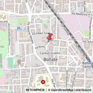 Mappa Via Sartirana, 1, 20021 Bollate, Milano (Lombardia)