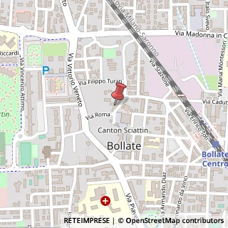 Mappa Via Sartirana, 1, 20021 Bollate, Milano (Lombardia)