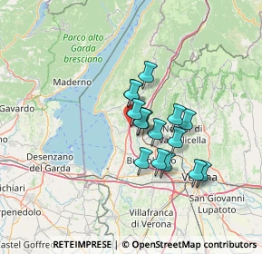 Mappa Località Montean, 37010 Cavaion Veronese VR, Italia (9.71067)