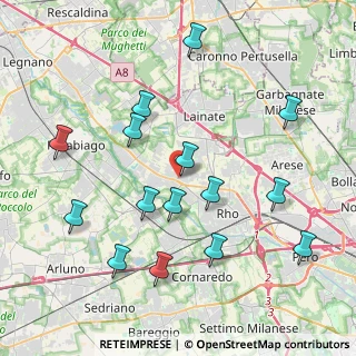 Mappa Via Magenta, 20020 Lainate MI, Italia (4.282)