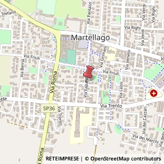 Mappa Via Fapanni, 17, 30030 Martellago, Venezia (Veneto)