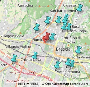 Mappa Via Milano, 25126 Brescia BS, Italia (2.12375)
