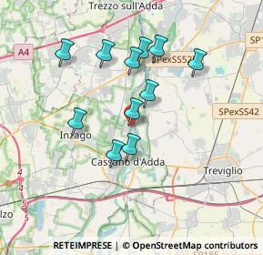 Mappa Largo S. Carlo, 20062 Cassano d'Adda MI, Italia (3.12909)