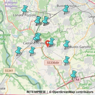 Mappa Via IV Novembre, 20010 Buscate MI, Italia (4.28714)