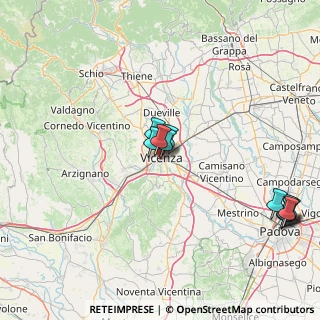 Mappa Stradella Racchetta, 36100 Vicenza VI, Italia (16.87455)