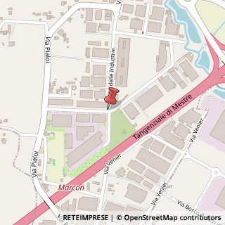 Mappa Via delle Industrie, 51, 30020 Marcon, Venezia (Veneto)