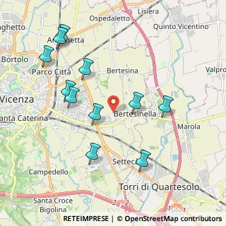 Mappa Via B.E, 36100 Vicenza VI, Italia (2.09273)