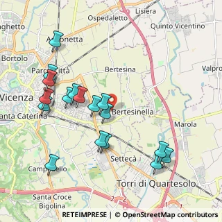 Mappa Via B.E, 36100 Vicenza VI, Italia (2.10706)