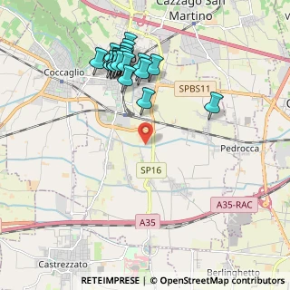 Mappa Via Lazzaretto, 25038 Rovato BS, Italia (2.087)