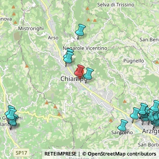 Mappa Piazzale Mariano Rumor, 36072 Chiampo VI, Italia (3.4765)