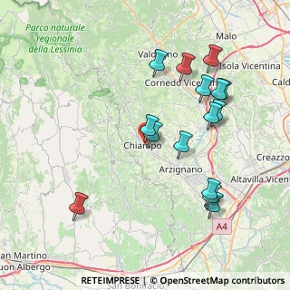 Mappa Piazzale Mariano Rumor, 36072 Chiampo VI, Italia (8.02133)