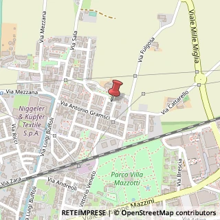 Mappa Via Amendola, 5, 25032 Chiari, Brescia (Lombardia)