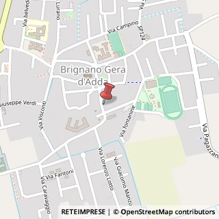Mappa Via Vittorio Emanuele II, 26, 24053 Brignano Gera d'Adda, Bergamo (Lombardia)