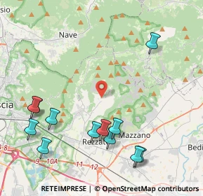 Mappa Via Roma, 25082 Botticino BS, Italia (5.00583)