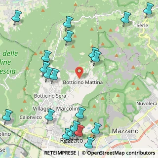 Mappa Via Roma, 25082 Botticino BS, Italia (2.9025)