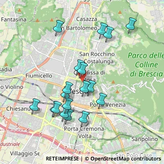 Mappa Fossa Bagni, 25128 Brescia BS, Italia (1.91944)
