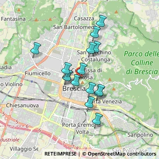 Mappa Fossa Bagni, 25128 Brescia BS, Italia (1.48267)