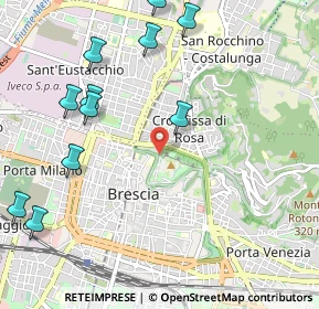 Mappa Fossa Bagni, 25128 Brescia BS, Italia (1.28182)