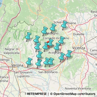 Mappa Via Dante Alighieri, 36072 Chiampo VI, Italia (11.32706)