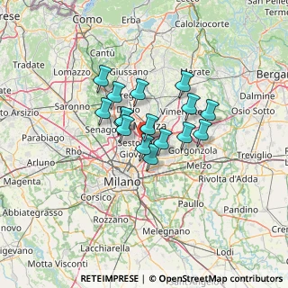 Mappa Via Canducci Natale, 20099 Sesto San Giovanni MI, Italia (8.98313)