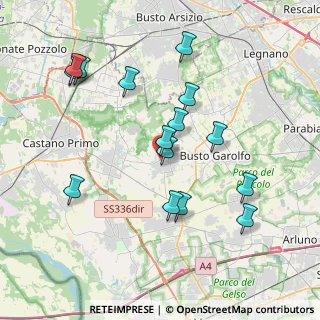 Mappa Quadro Sant'Antonio, 20020 Arconate MI, Italia (3.876)