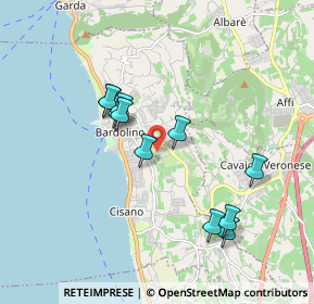 Mappa Strada Campazzi, 37011 Bardolino VR, Italia (1.65545)