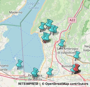 Mappa Strada Campazzi, 37011 Bardolino VR, Italia (8.4215)