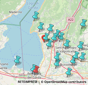 Mappa Strada Campazzi, 37011 Bardolino VR, Italia (8.7845)