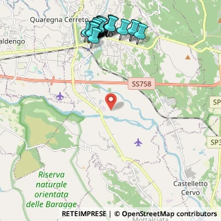 Mappa Strada Alle Dighe, 13836 Cossato BI, Italia (2.786)