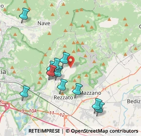 Mappa Via San Nicola, 25082 Botticino BS, Italia (3.7625)
