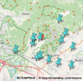 Mappa Via San Nicola, 25082 Botticino BS, Italia (4.16077)