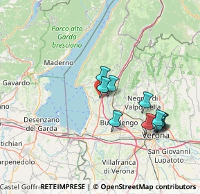 Mappa Viale Rimembranza, 37010 Cavaion Veronese VR, Italia (13.86545)