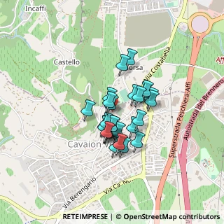 Mappa Viale Rimembranza, 37010 Cavaion Veronese VR, Italia (0.27857)