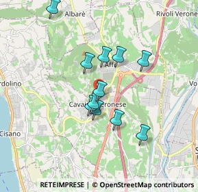 Mappa Viale Rimembranza, 37010 Cavaion Veronese VR, Italia (1.43636)