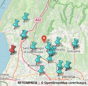 Mappa Piazza IV Novembre, 37022 Fumane VR, Italia (9.056)