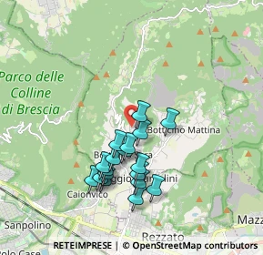 Mappa 25082 Brescia BS, Italia (1.60444)