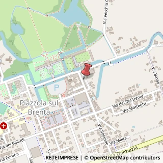 Mappa Via Rolando da Piazzola, 21, 35016 Piazzola sul Brenta, Padova (Veneto)