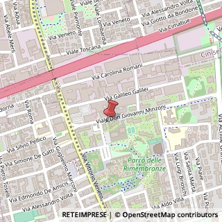 Mappa Via Don Minzoni, 19, 20091 Bresso, Milano (Lombardia)