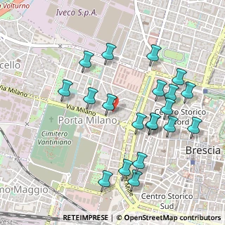 Mappa Via Milano, 25060 Brescia BS, Italia (0.519)