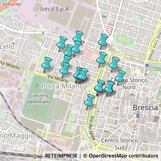 Mappa Via Milano, 25060 Brescia BS, Italia (0.3175)